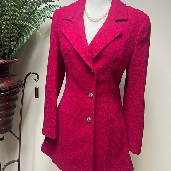 Danielle International Vintage Fuchsia Wool Set Size 44 Italian (XS/S) - Picture 7 of 16